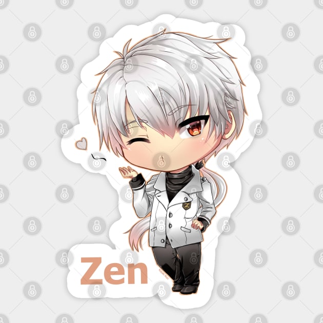 Mystic Messenger: Ryu Hyun Zen Sticker by KoyukiMori